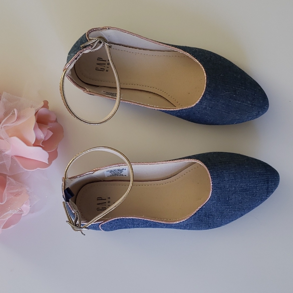 Girl's Gap Jean Ballet Shoes